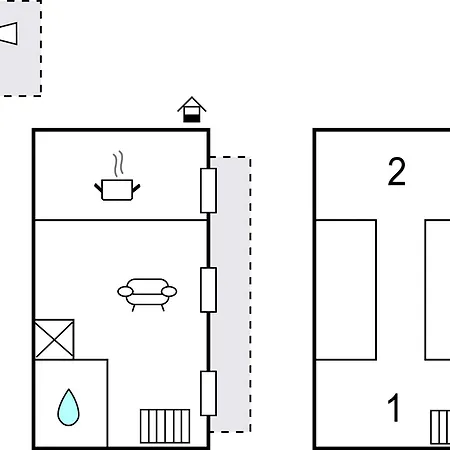 2 Bedroom Cozy In بيت للعطل La Meauffe